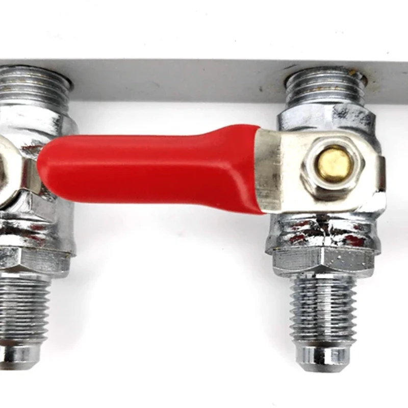 Gas Line Manifold Splitter 4 ways (MFL Thread)