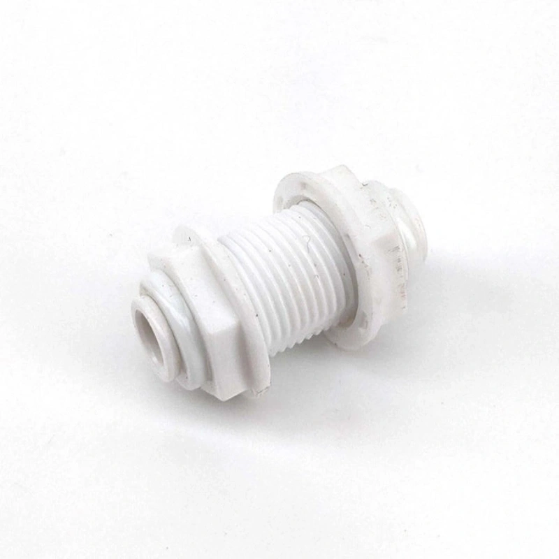 monotight - 6.35mm (¼') Female x 6.35mm (¼') Female Bulkhead with Locknut