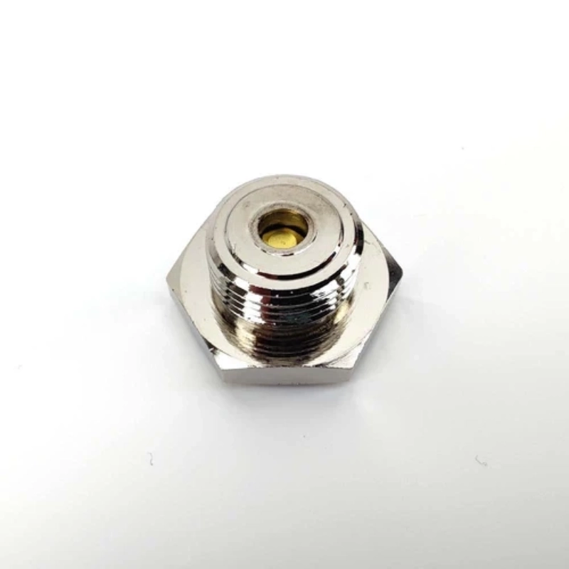 Nitrogen Adaptor for Mini 360 Core Adaptor (Suitable for 2.2L KL N2 Cylinders) (G1/2 Male x M10 Female)