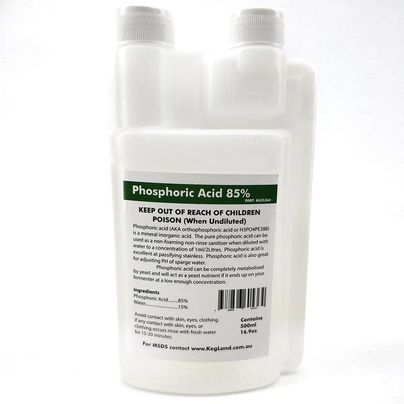 Phosphoric Acid 85% (500ml) 16oz