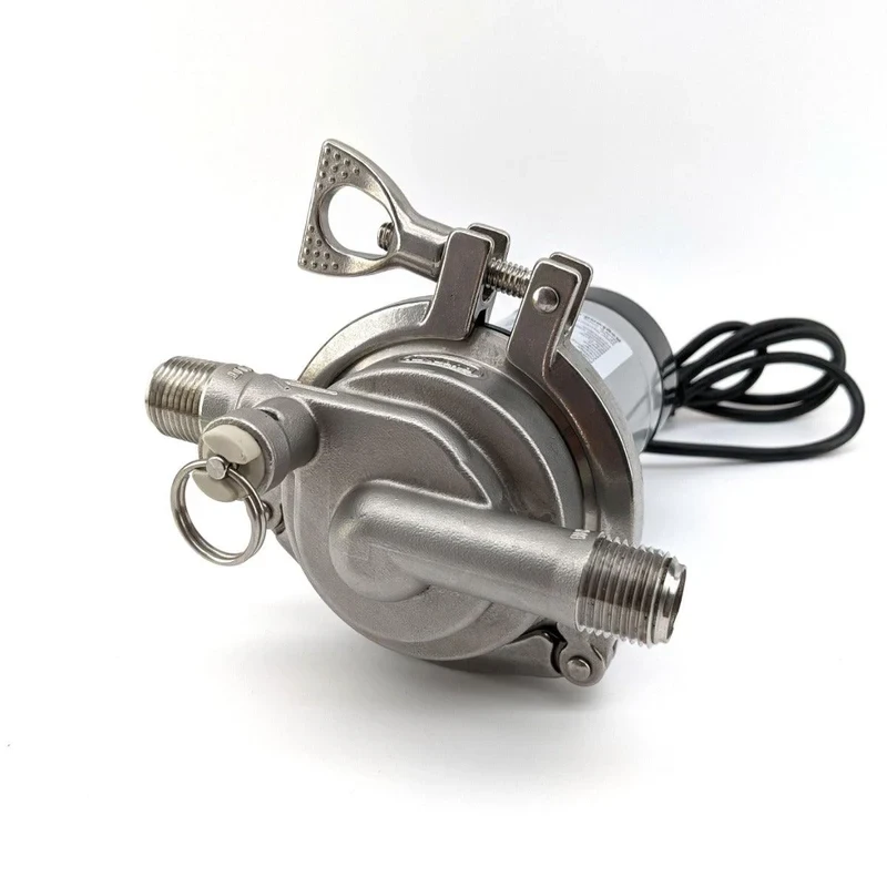 TC Breakdown - 3 Inch TC Stainless Steel Pump - 25w Magnetic Pump - Inline (110-120v)