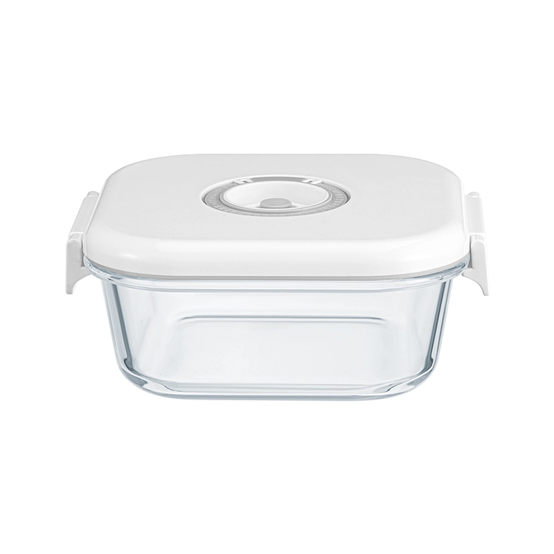 HOMIE Oven-Safe, Leak-Proof Glass Food Storage Containers—featuring a premium textured design ideal for glamping and outdoor adventure dining; microwave-safe and vacuum-sealable.