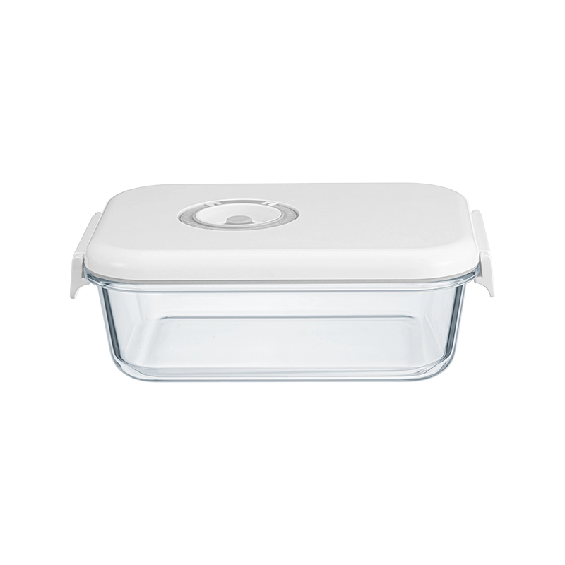 HOMIE Oven-Safe, Leak-Proof Glass Food Storage Containers—featuring a premium textured design ideal for glamping and outdoor adventure dining; microwave-safe and vacuum-sealable.
