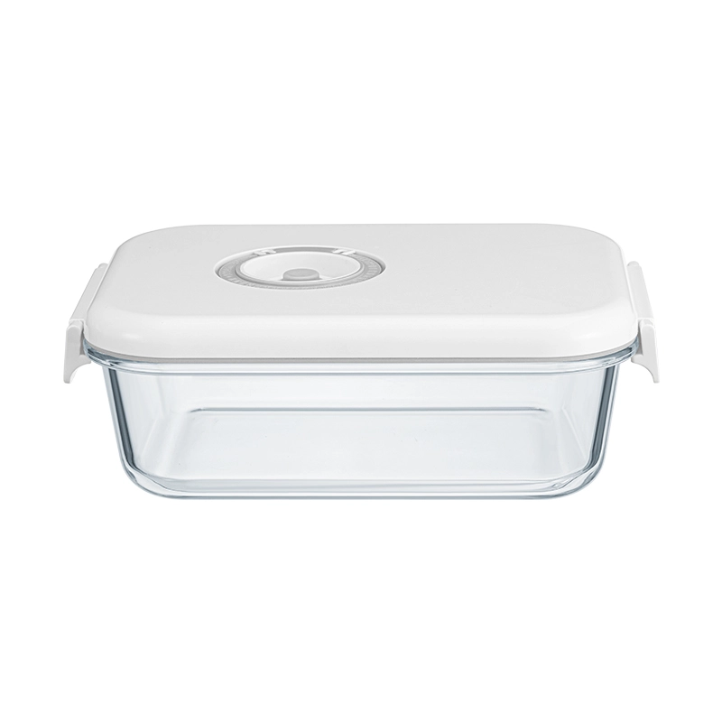 HOMIE Oven-Safe, Leak-Proof Glass Food Storage Containers—featuring a premium textured design ideal for glamping and outdoor adventure dining; microwave-safe and vacuum-sealable.