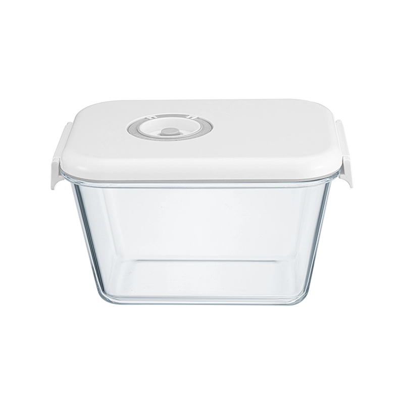 HOMIE Oven-Safe, Leak-Proof Glass Food Storage Containers—featuring a premium textured design ideal for glamping and outdoor adventure dining; microwave-safe and vacuum-sealable.