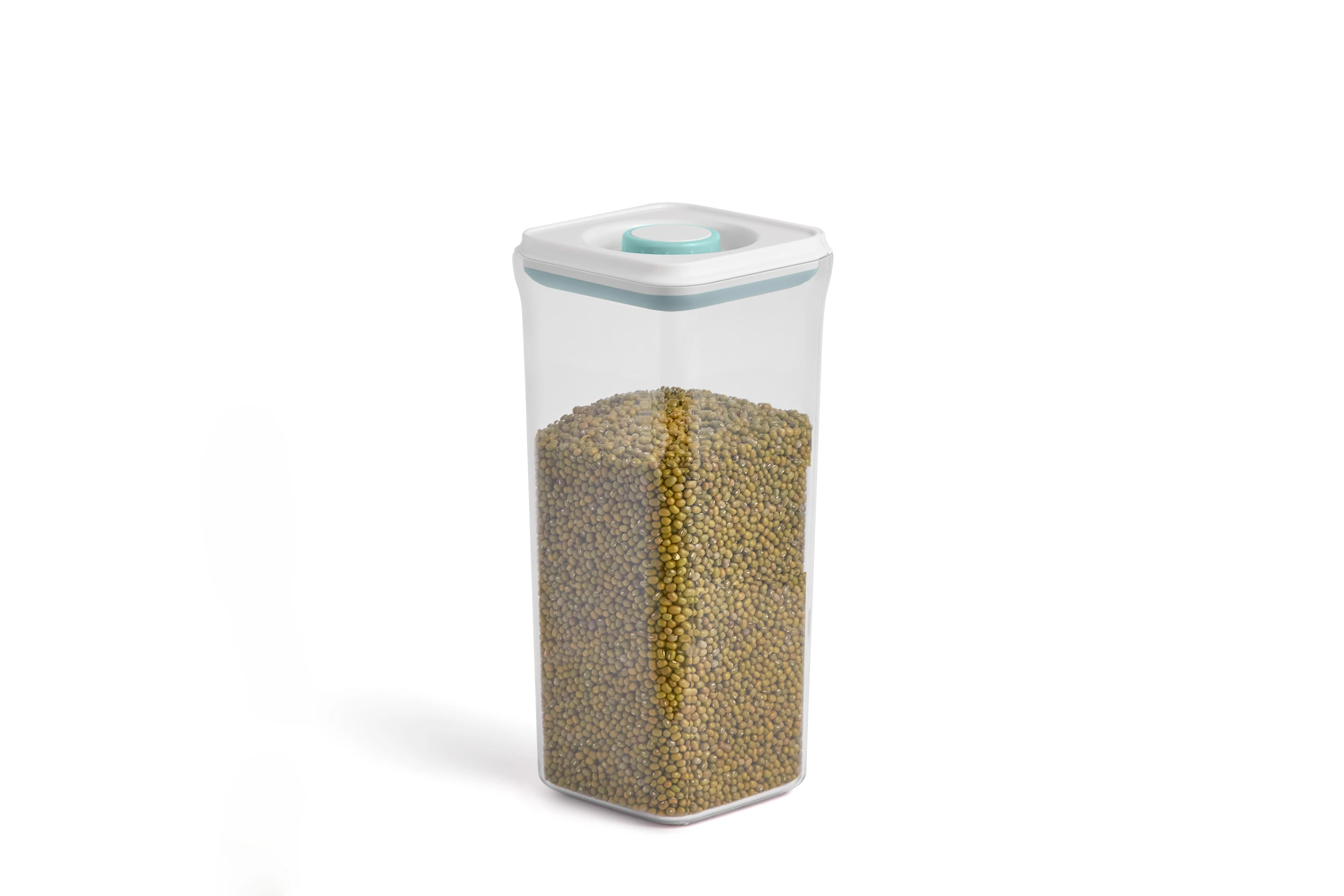 Airtight Knob with Lid Cereal Transparent Nuts Stackable Dry Food Bins Dried Fruit Boxsealed Jar Food Storage Container
