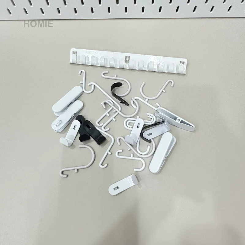 Metal Pegboard Accessories Compatible with IKEA Pegboards