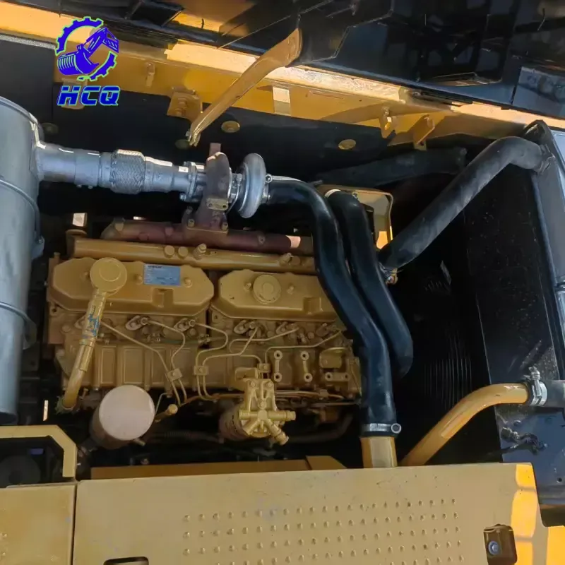CAT 320D2L excavator engine compartment showing 90% new condition, clean core components with no leaks, representing 90% new meaning in used excavator ratings