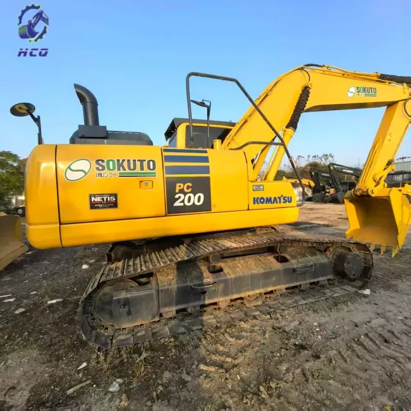 Komatsu PC200-7 unit for Komatsu PC200-6 vs PC200-7 vs PC200-8 comparison
