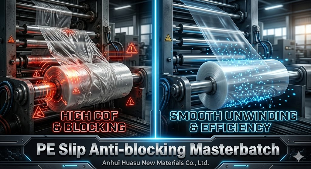 Fast Packaging: PE Slip Anti-blocking Masterbatch
