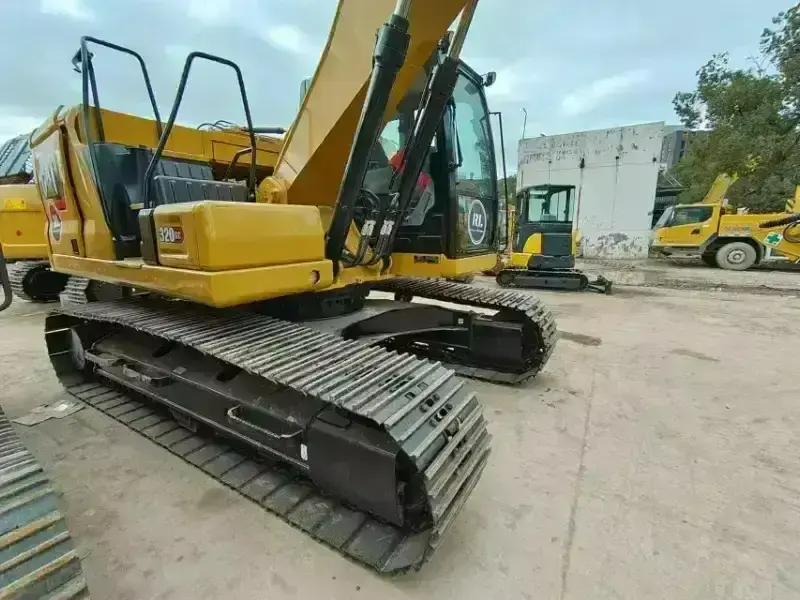 Atacadista de máquinas de construção de escavadeira usada de corrente cat320gc