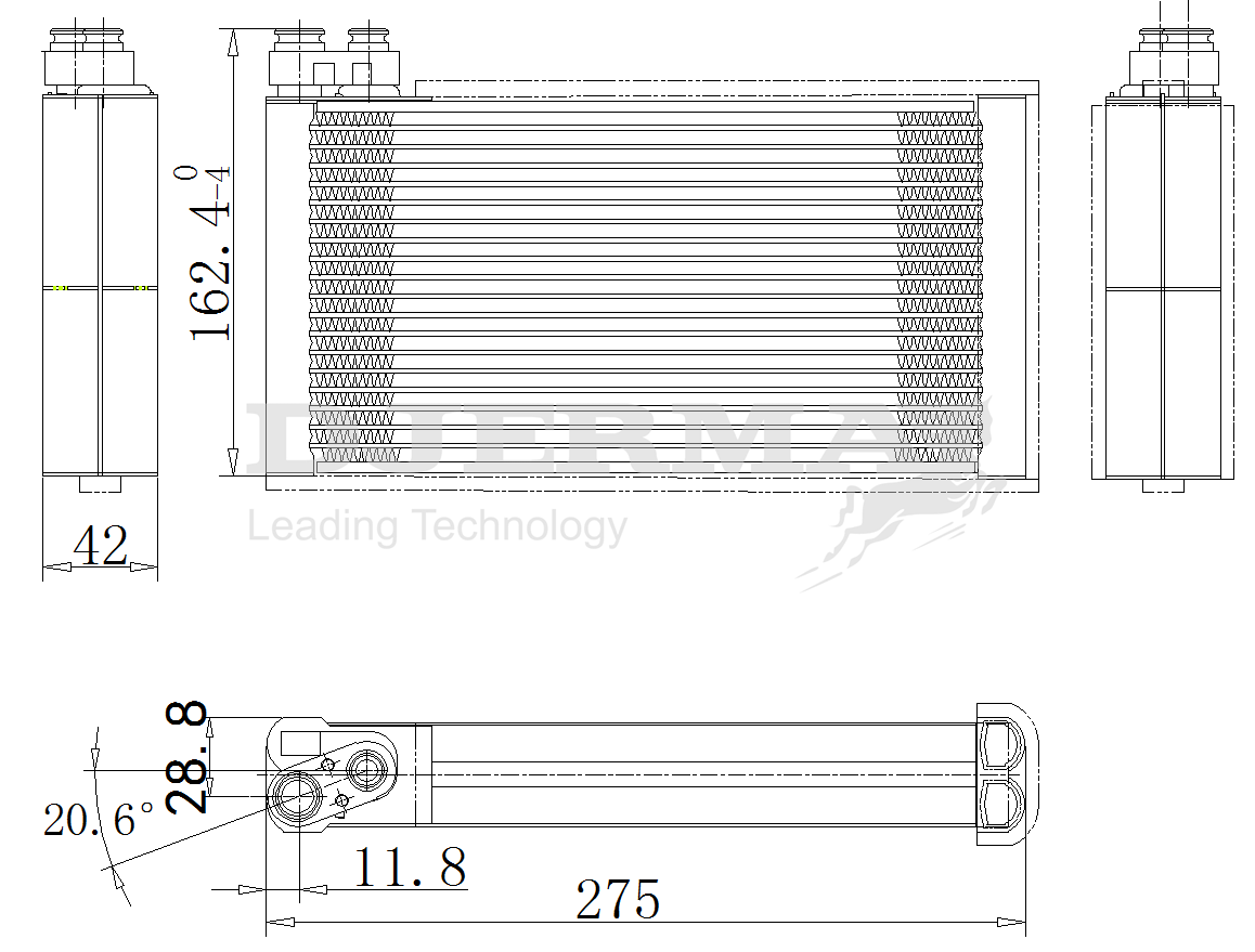 A/C Evaporator Core JQB500020 LR043494 VIN: 4 Rear UAC EV 939772PFC