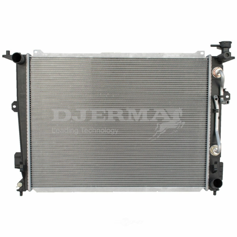 Djerma Factory Aluminum Radiator for 2012-2014 Hyundai Genesis 5.0 R-Spec Sedan 4-Door 5.0L 5038CC V8 GAS DOHC Naturally Aspirated