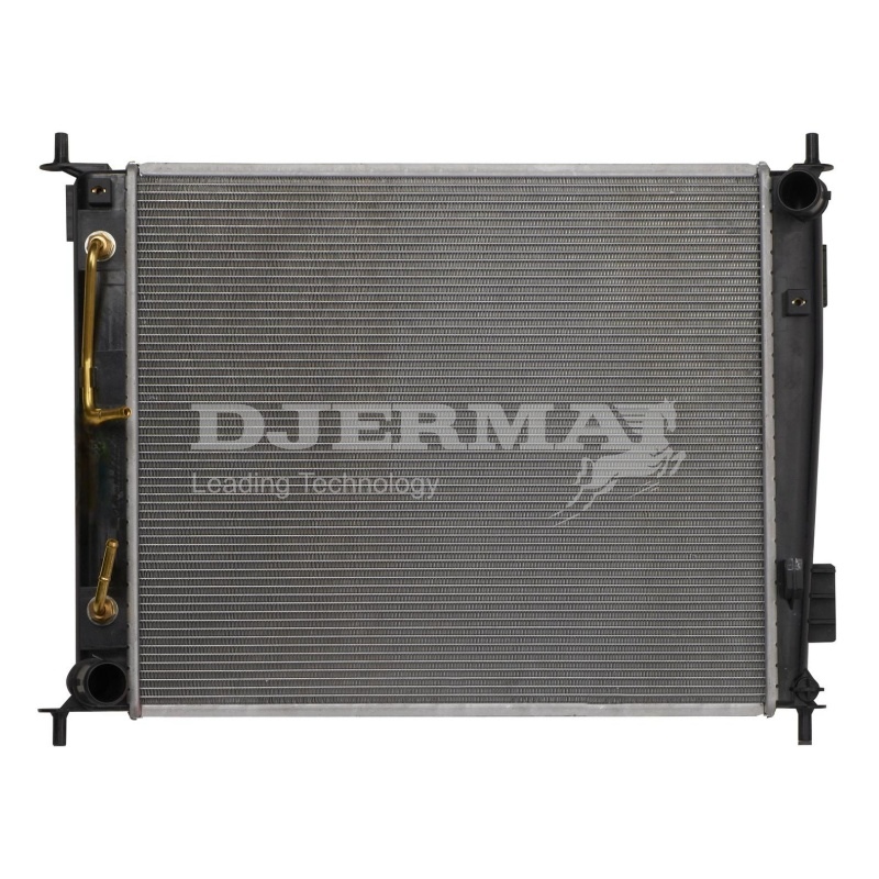 Djerma Manufacturer Aluminum Radiator for 2011 Kia Soul Base Hatchback 4-Door 1.6L 1591CC 97Cu. In. l4 GAS DOHC Naturally Aspirated