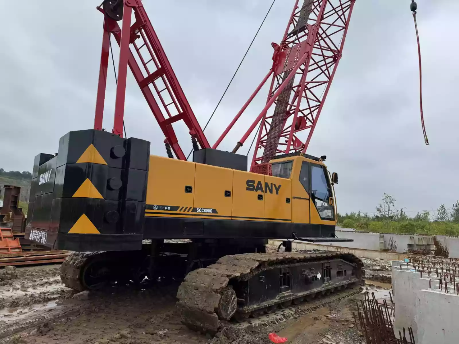 The world’s largest crane with an annual revenue of 38 billion yuan
