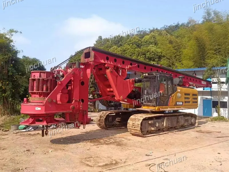 used SANY drilling rigs SR360R