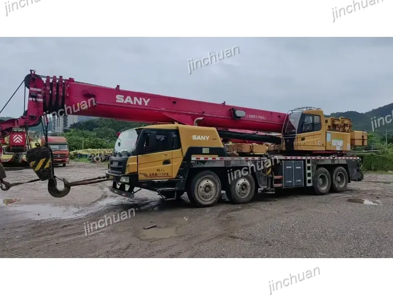 used SANY 75 ton STC750S
