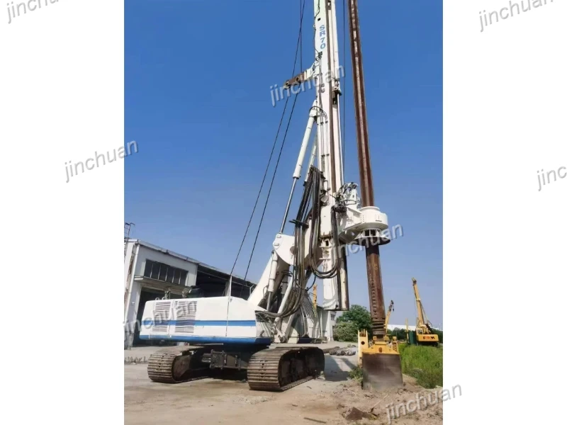 used Soilmec drilling rigs SR70