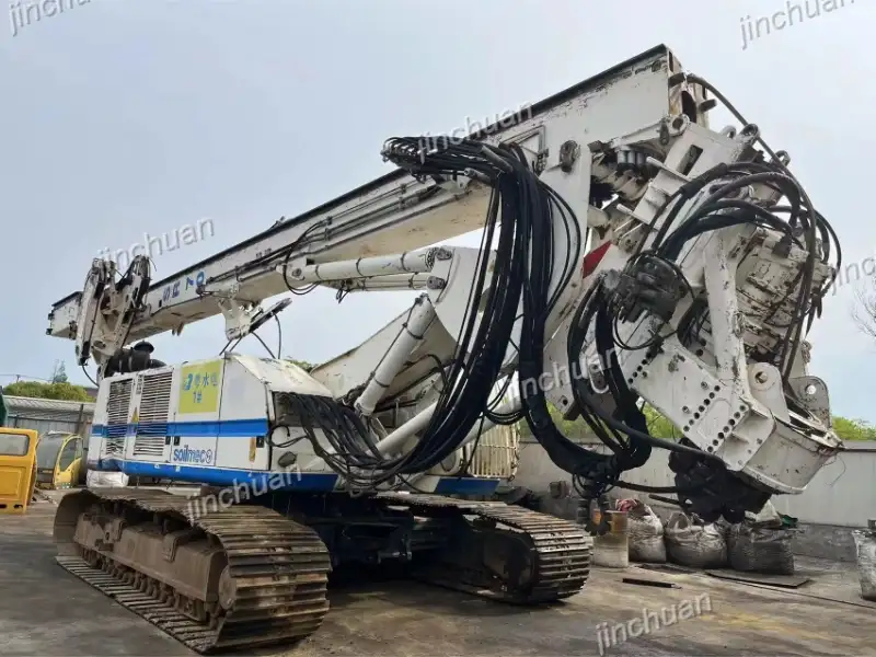 used Soilmec drilling rigs SR70