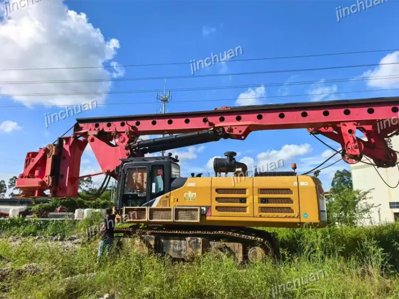 used SANY drilling rigs SR285R
