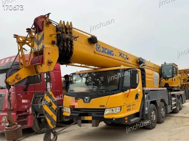 Used XCMG XCT55,55ton crane
