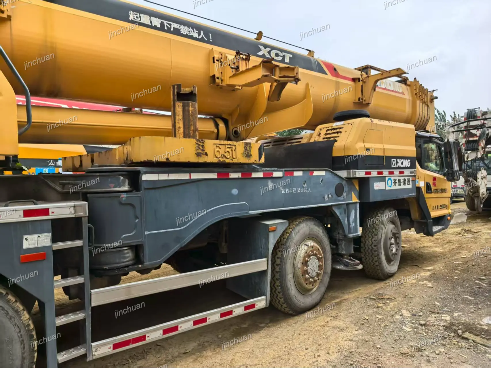 Used XCMG XCT100 100ton crane