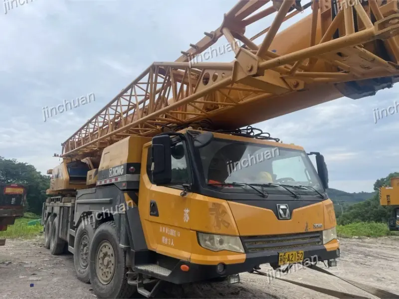 Used XCMG XCT80 80ton truck crane