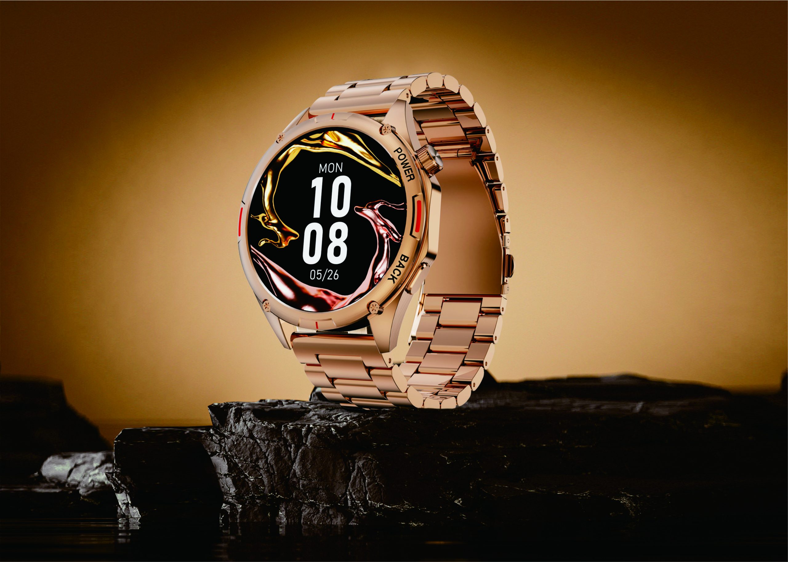 Bluetooth 3D GUI Smartwatch