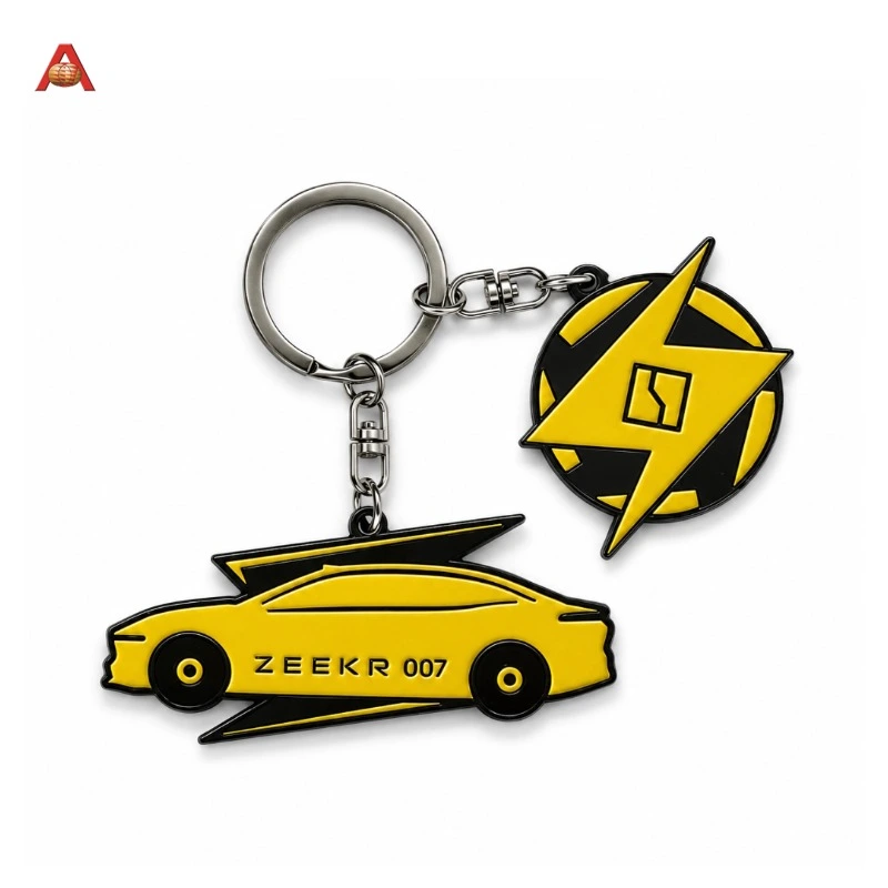 Soft Ename Keychain (4)
