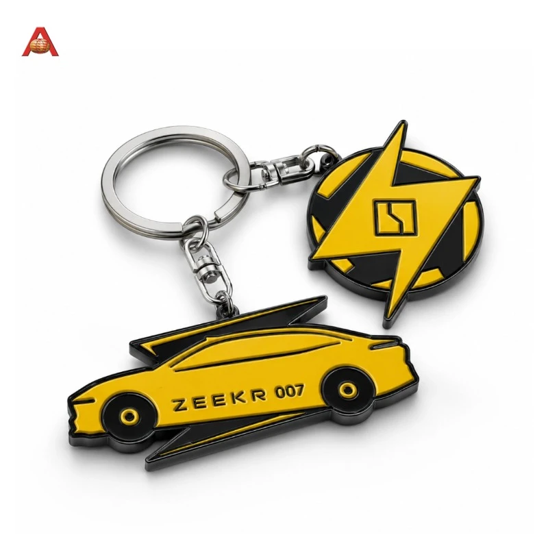 Soft Ename Keychain (5)