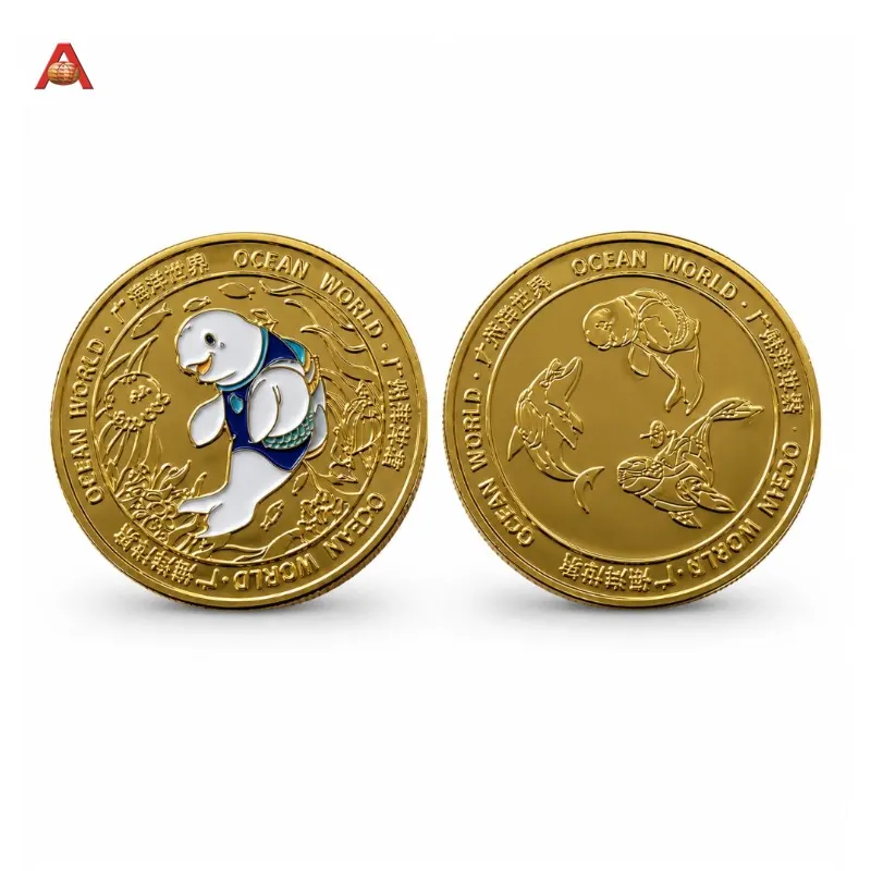 Soft Enamel Commemorative Coin (4)