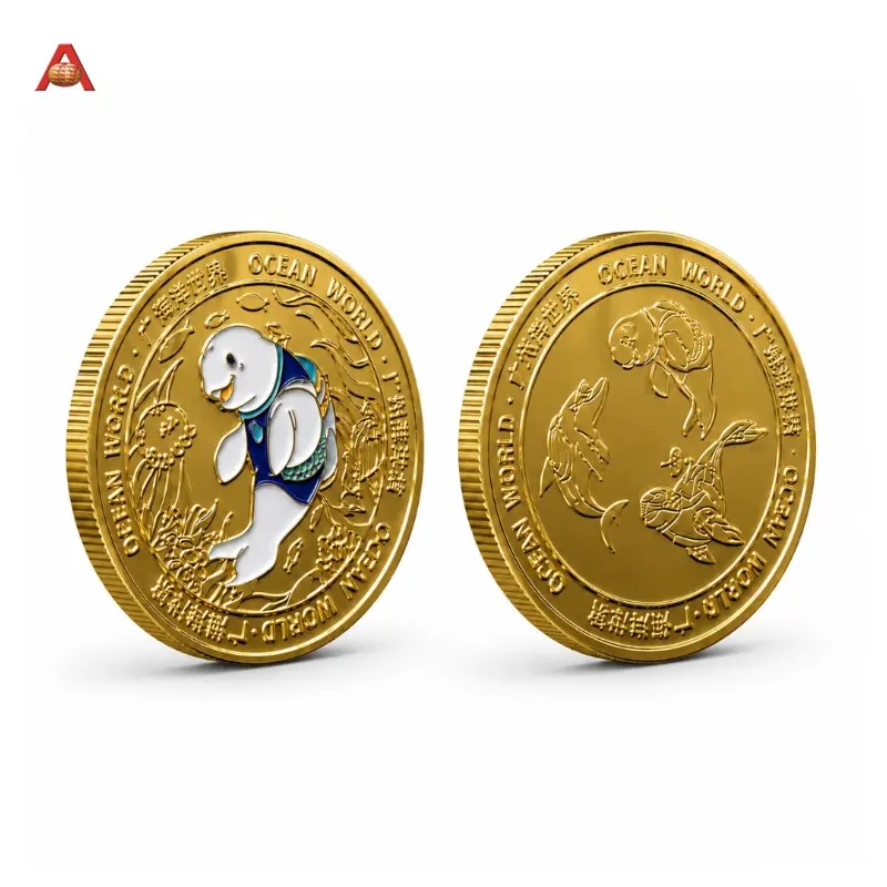 Soft Enamel Commemorative Coin (5)