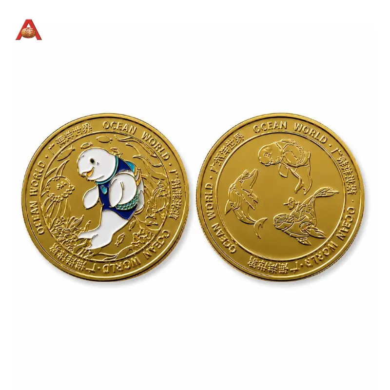 Soft Enamel Commemorative Coin (6)
