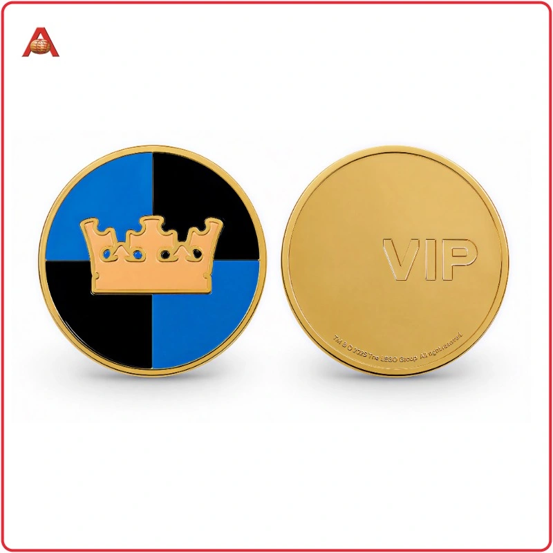 Soft Enamel Commemorative Coin (2)