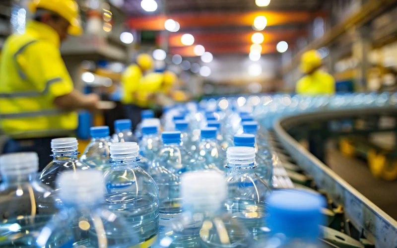 Food Beverage Warehouse Automation + Counterbalance FMR