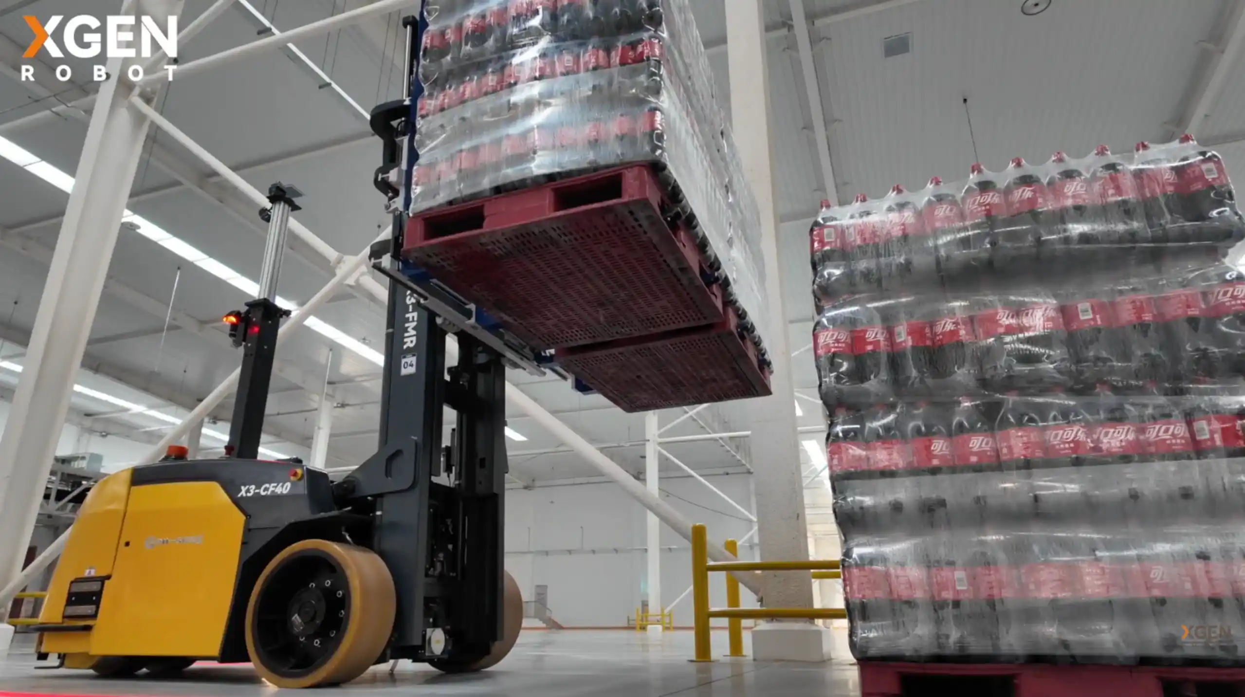 large beverage project warehouse automation