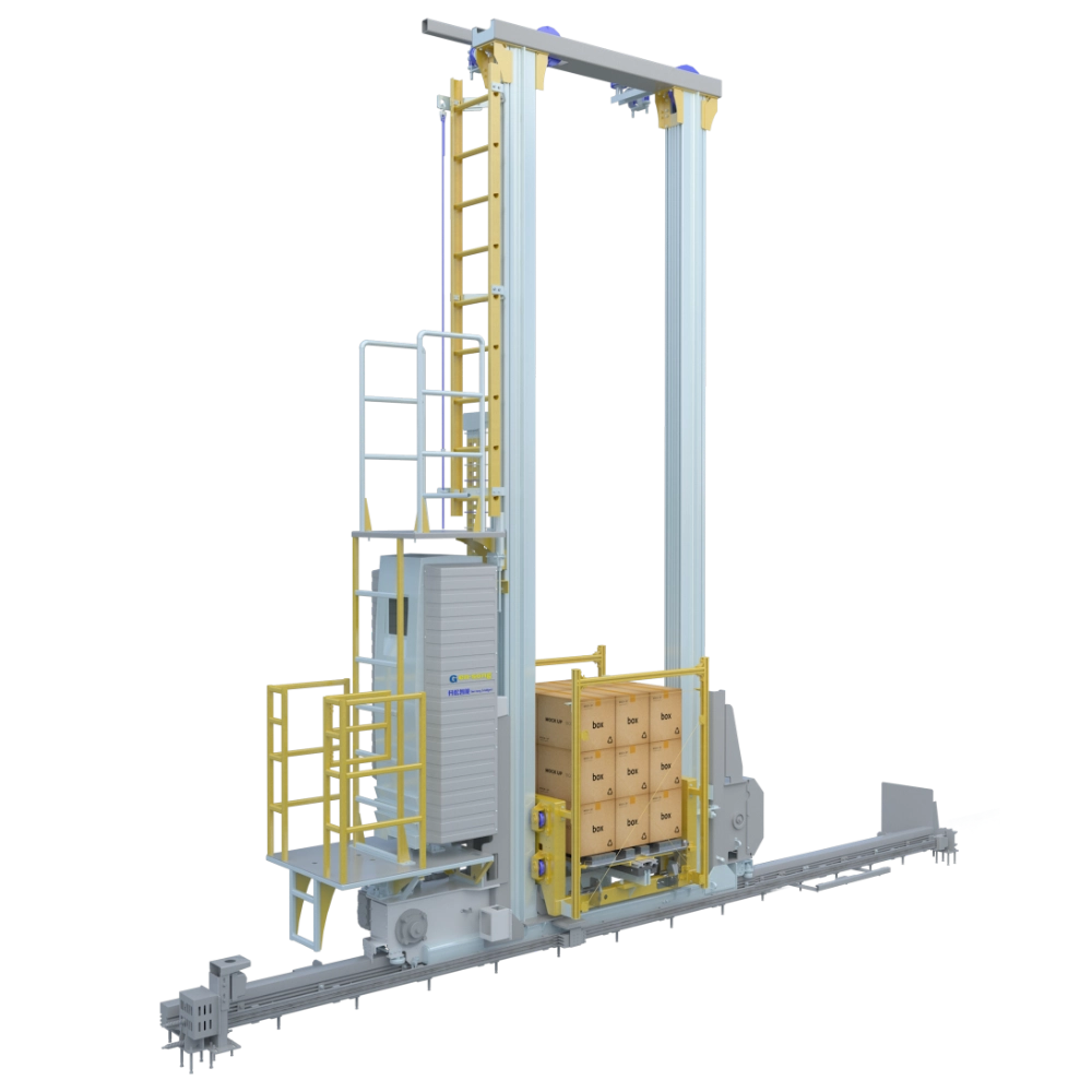 Intelligent Stacker Palletized Unit Load Storage Retrieval