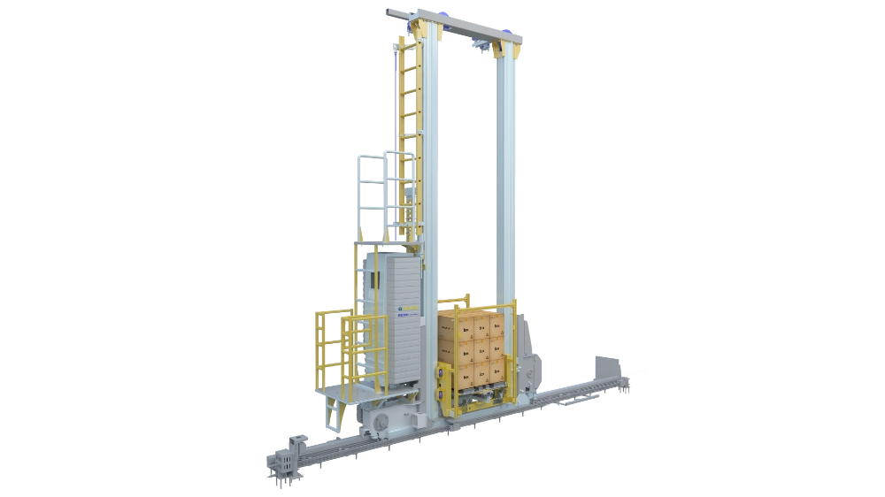 Intelligent Stacker Palletized Unit Load Storage Retrieval