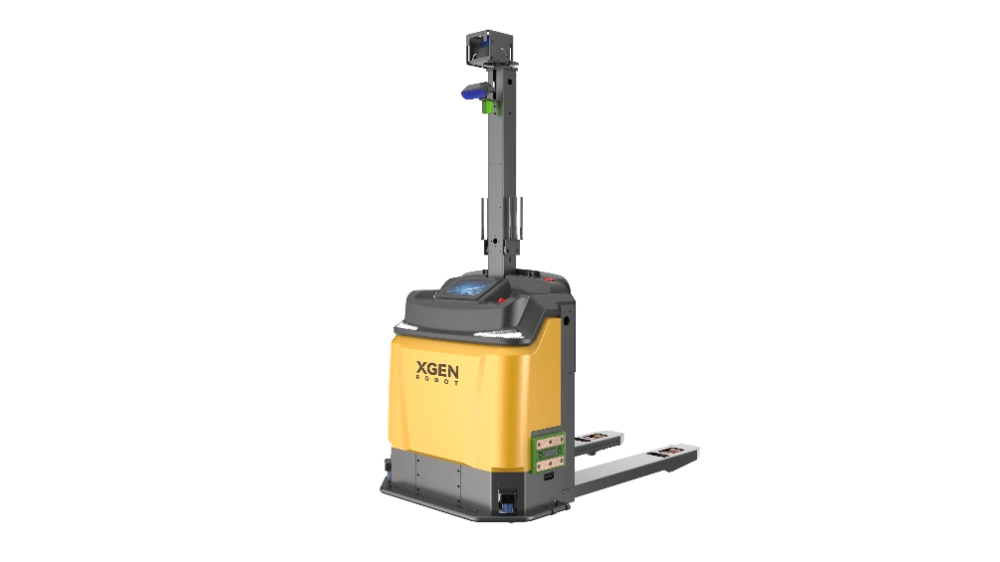 Pallet Truck Forklift Mobile Robot with Hydraulic Lifting System