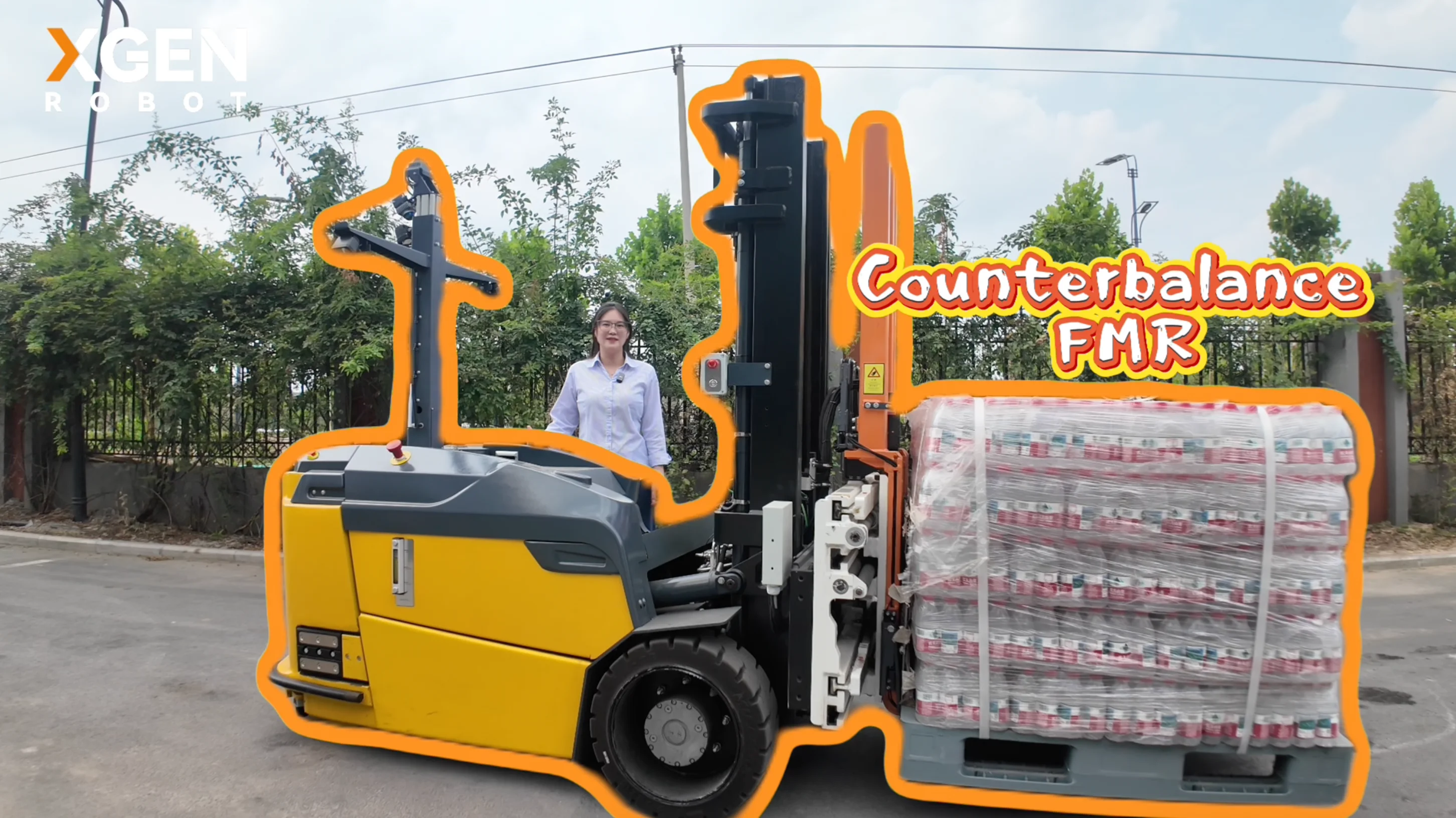 Unmanned container loading