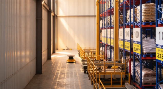 Kumho Sunny & Xgen Robot Digital and Intelligent Warehouse
