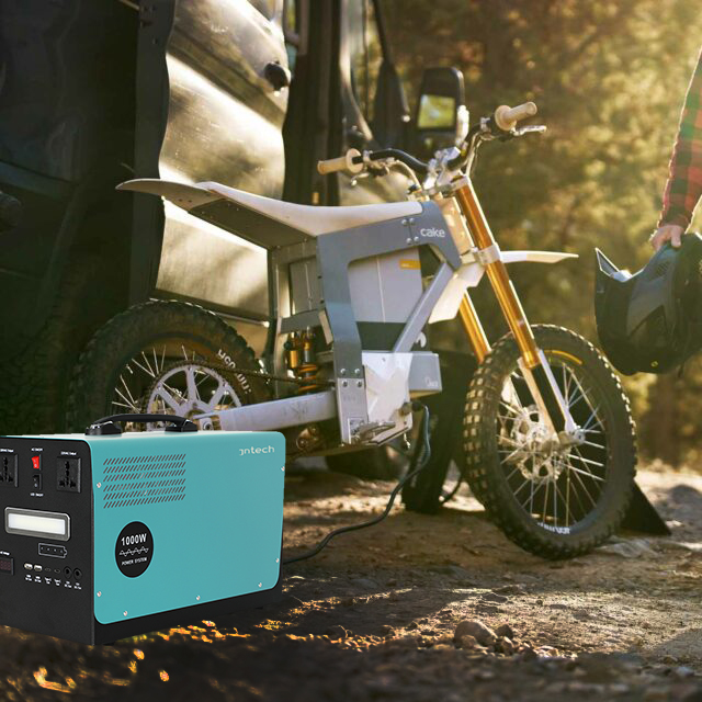 Portable power station 1000w for outdoor emergency use