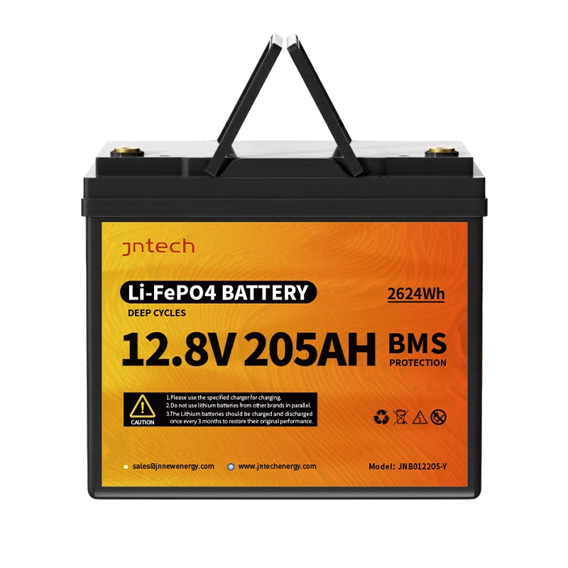 12.8V 205Ah 2624WH LiFePO4 Battery