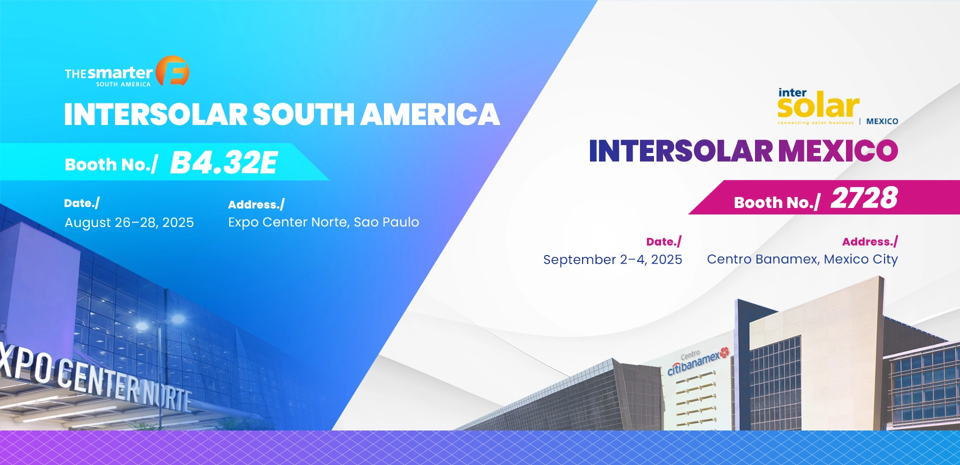 JNTech Renewable Energy to exhibit at The smarter E South America in Brazil and Intersolar Mexico 2025