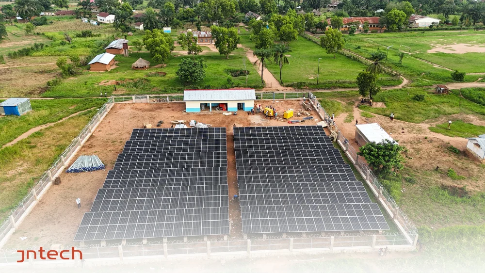 microgrid system for remote area in Congo
