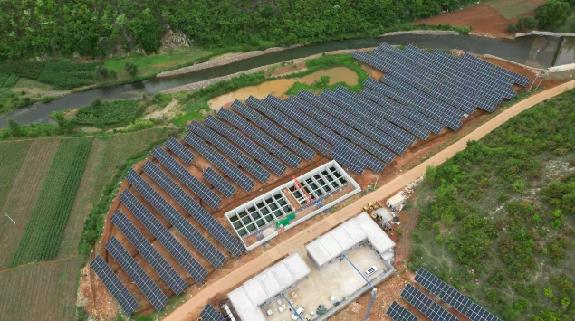 JNTech 1.2 MW Solar System Project Progresses in Dongchuan