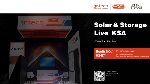 JNTech ve Özel Ortaklar, Solar & Storage Live KSA'da sergileniyor