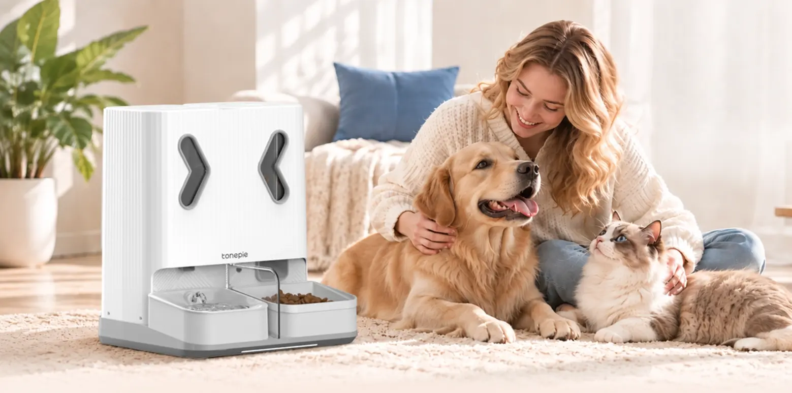 Smart 2-in-1 Pet Feeder & Water Dispenser