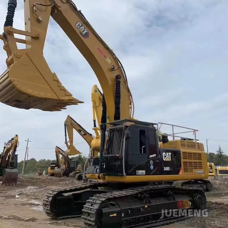 Used Excavator cat 349D2 (1)