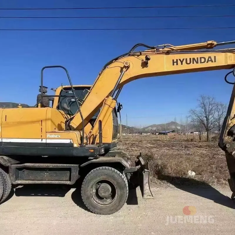 Used Wheel Excavator Hyundai 150-9